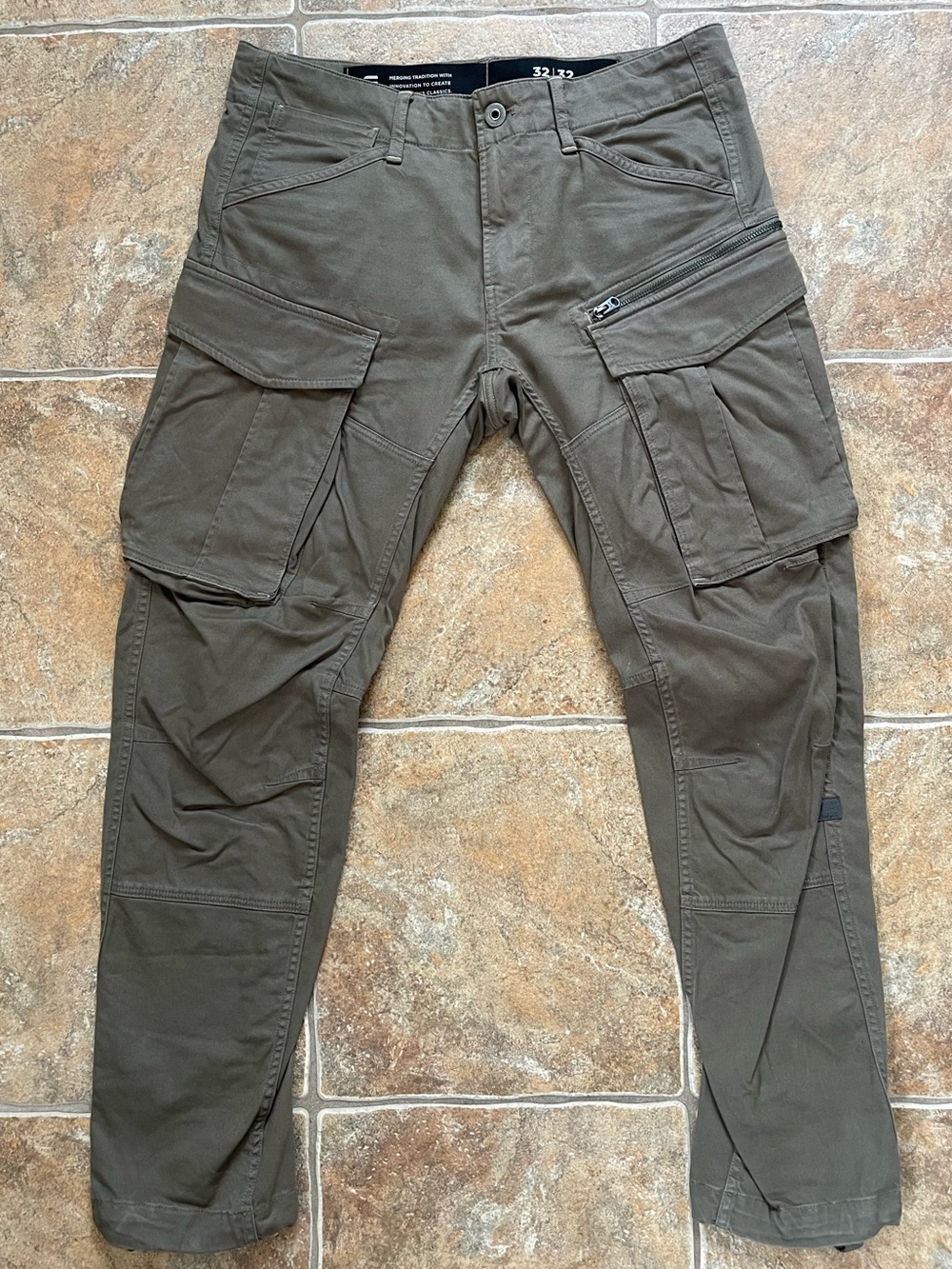 G-Star Rovic Zip 3D Regular Tapered Cargo Pants